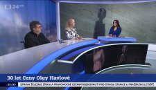 Události, komentáře ČT: 30 let Ceny Olgy Havlové